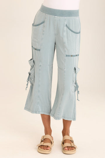 Yana Wide Leg Crop Cargo Gaucho