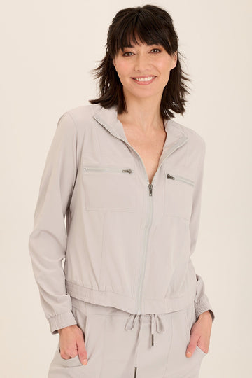 Quinn Active Ruched Bomber