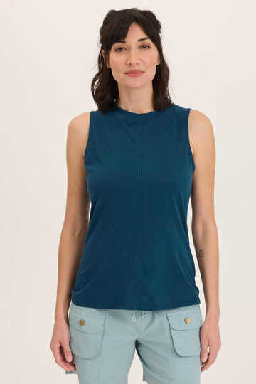 Lunell Jersey Boat Neck Tank