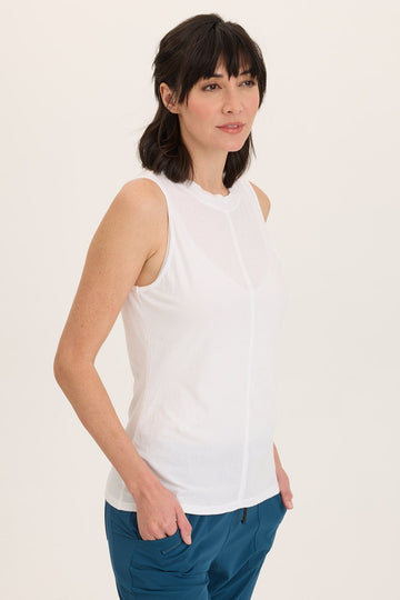 Lunell Jersey Boat Neck Tank