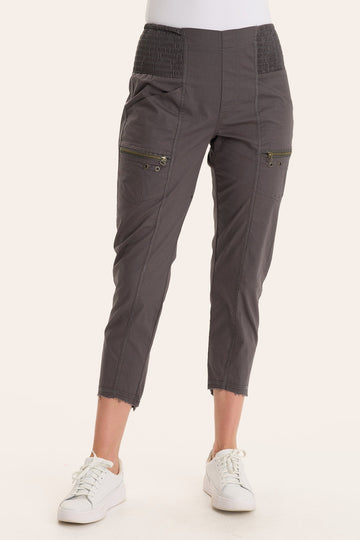 Acker Zipper Slim Pant