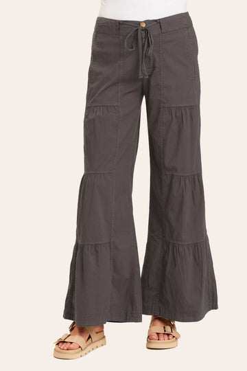 Terraced Wide Leg Pant