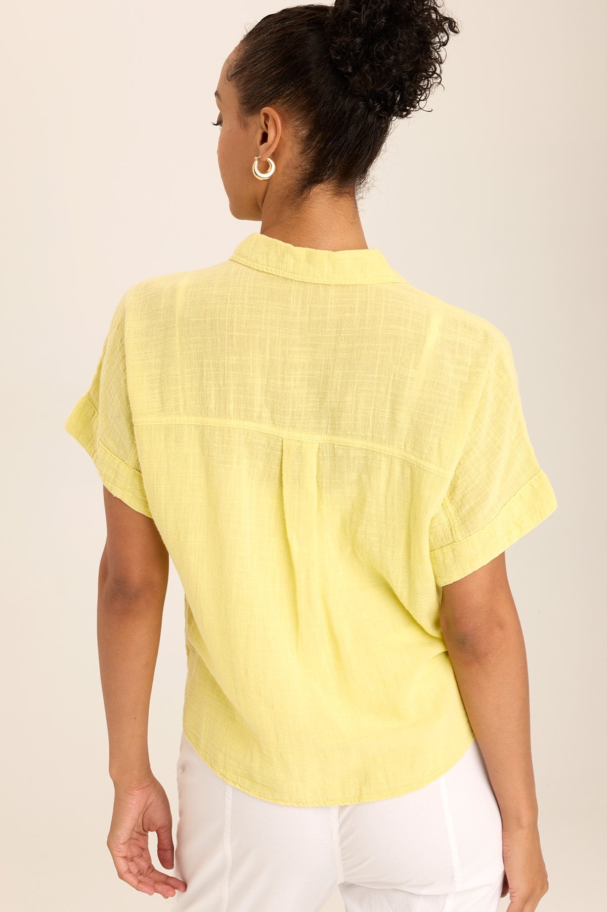 Gauze Teagan Tie Top