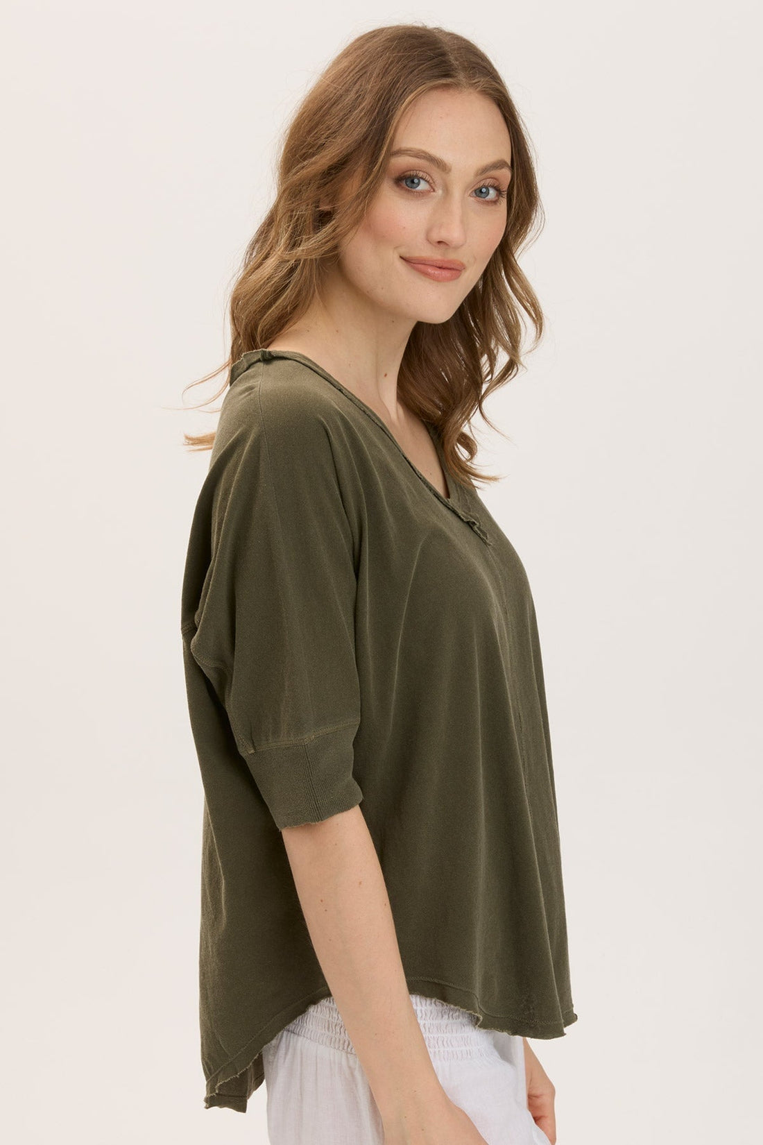 Gardiner Banded Sleeve Top 2.0