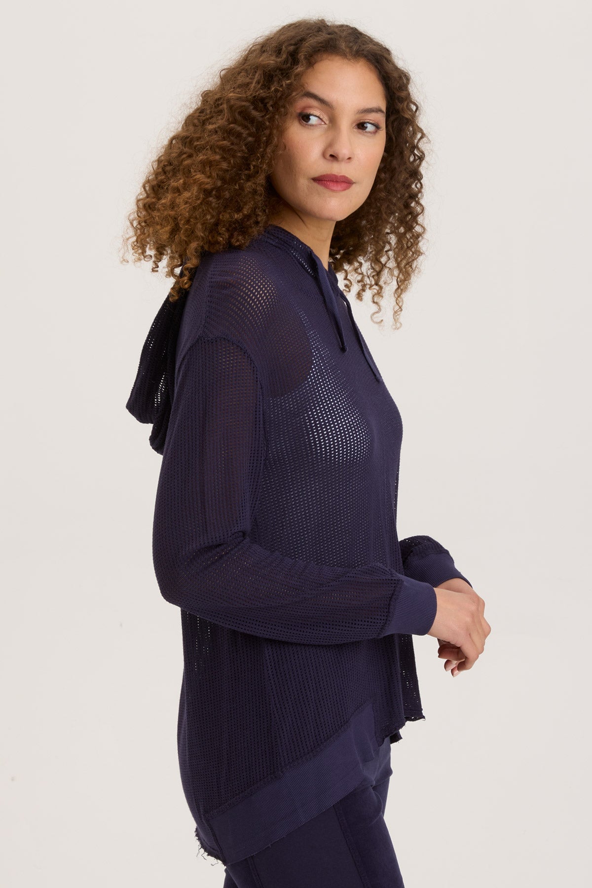 Mesh Sidel Hoodie