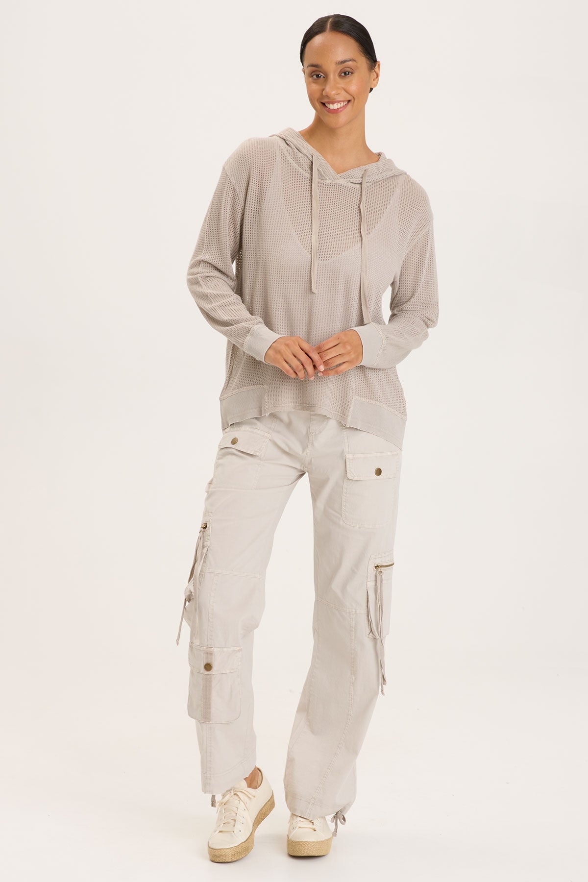 Mesh Sidel Hoodie