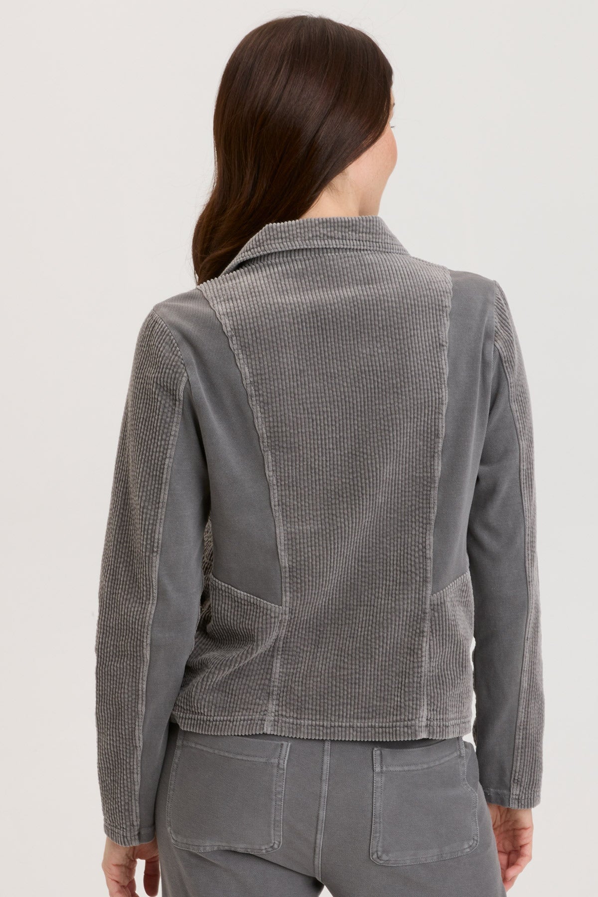 Voni Embroidered Moto Jacket