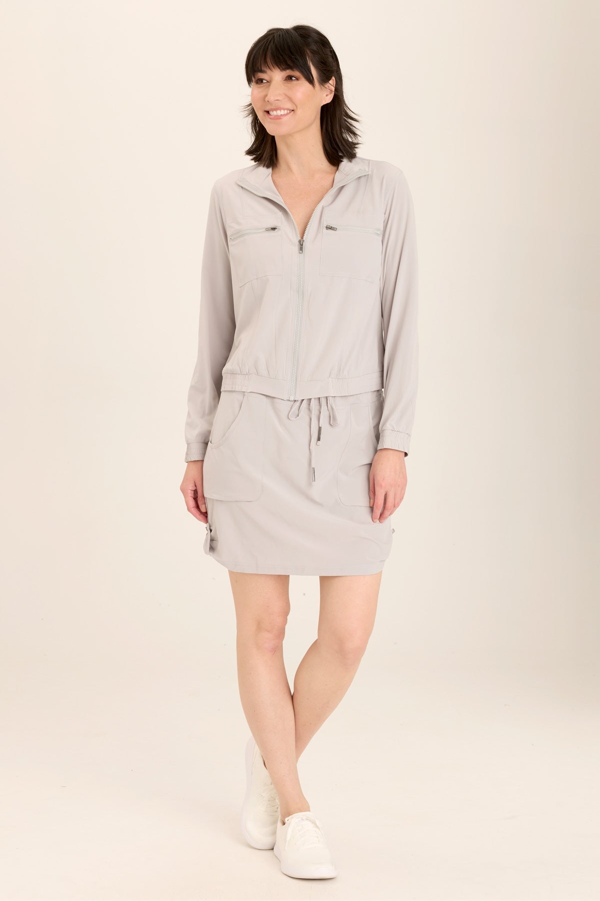 Quinn Active Ruched Bomber