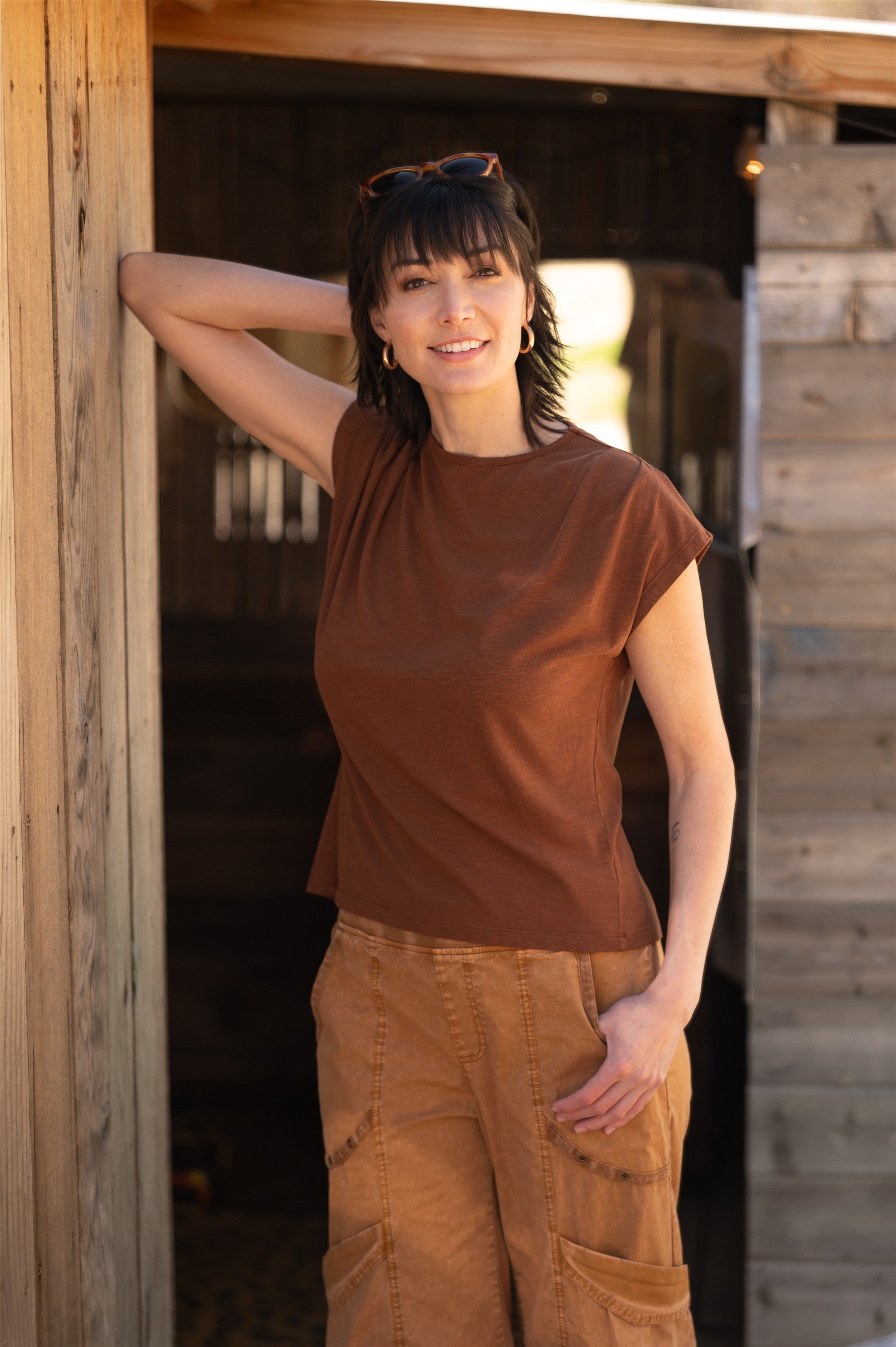 Slub Arwen Top