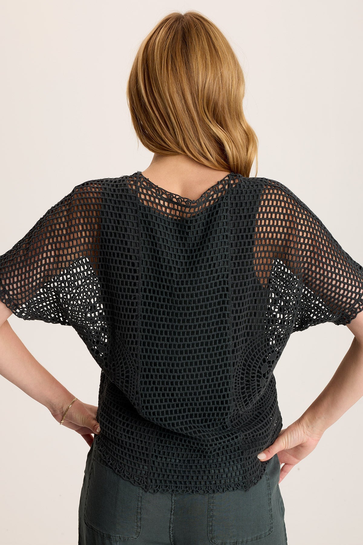 Centre Crochet Layered Top