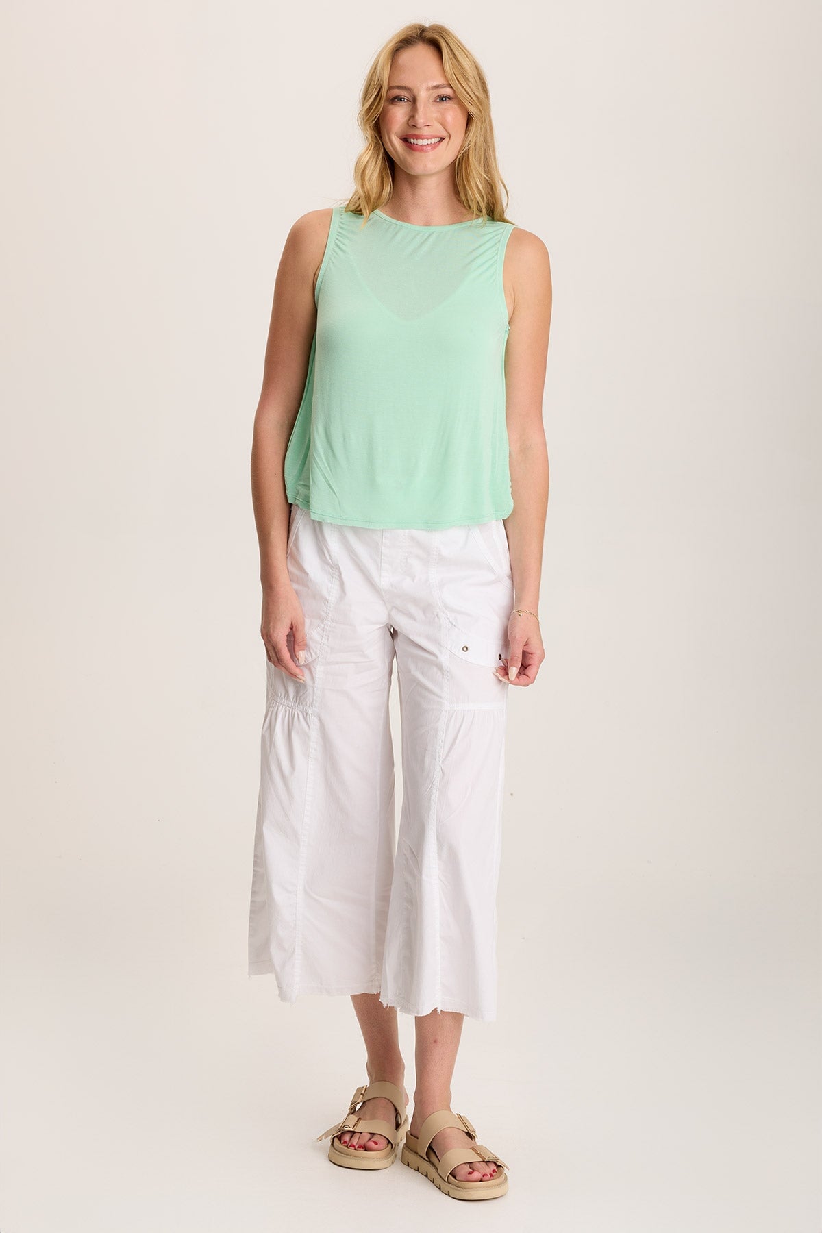 Leka High-Boatneck Tank