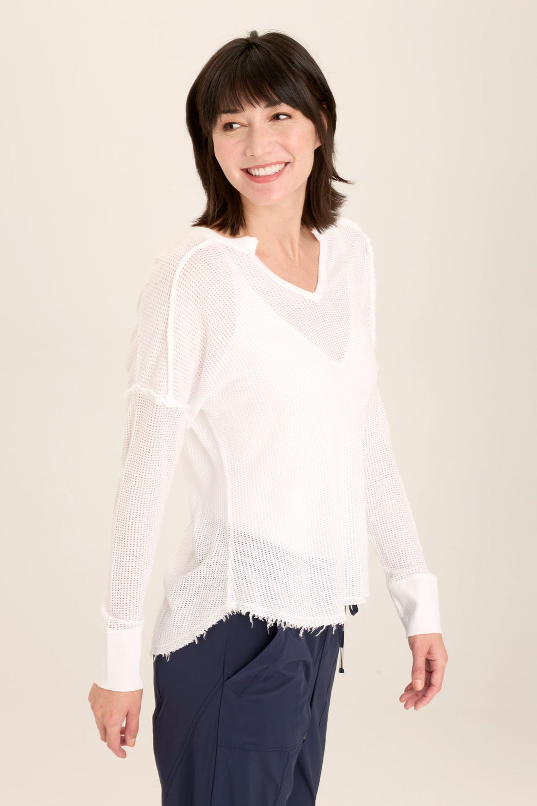 Mesh Bullock Pullover
