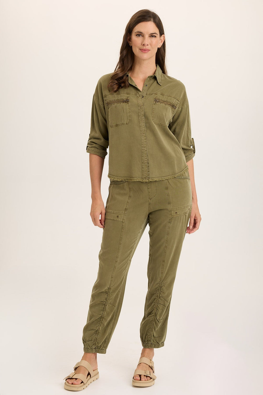 Knapp Twill Utility Button-up