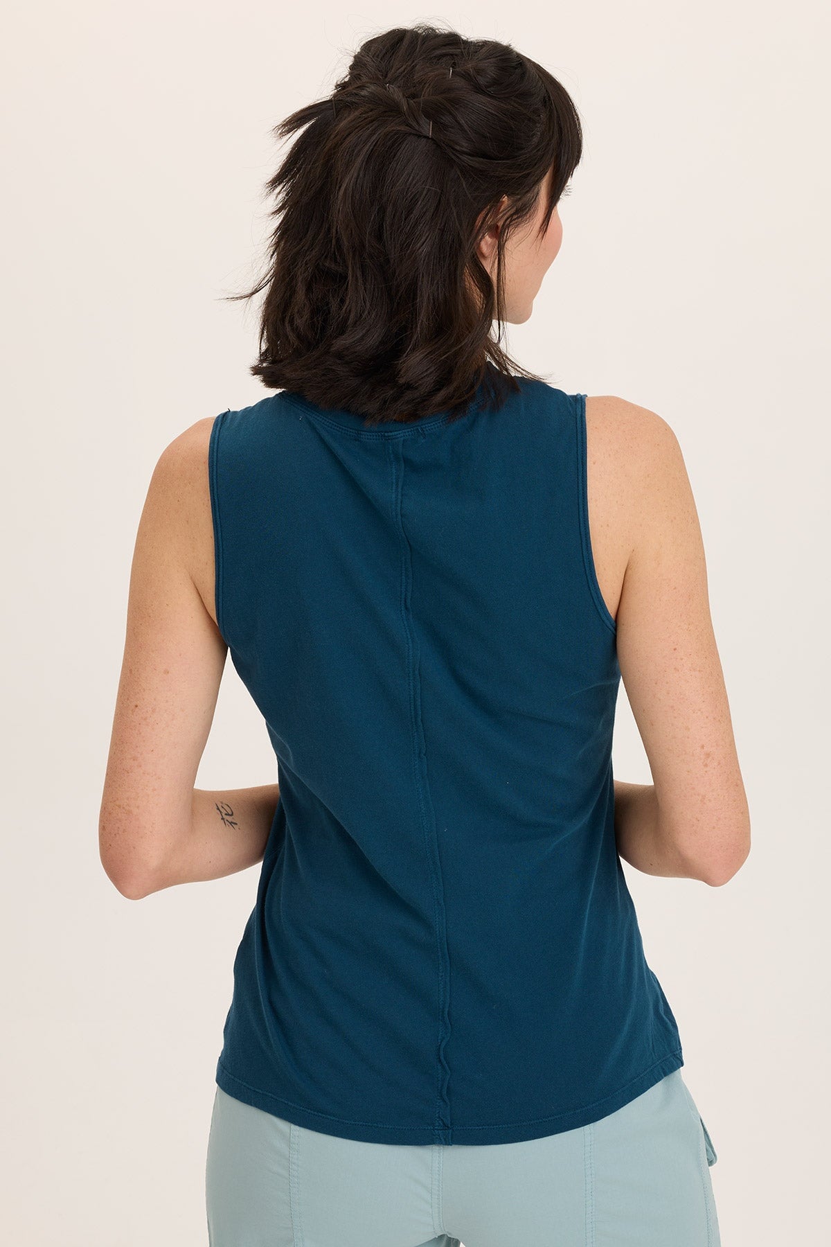 Lunell Jersey Boat Neck Tank