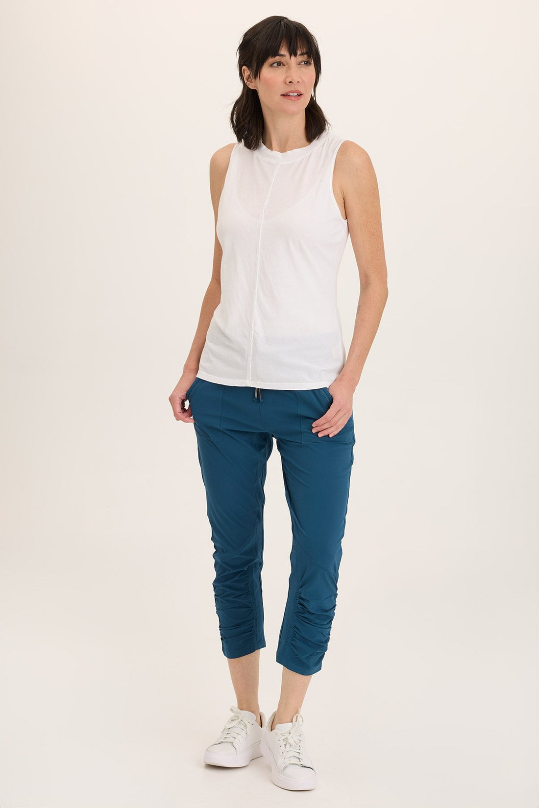 Lunell Jersey Boat Neck Tank