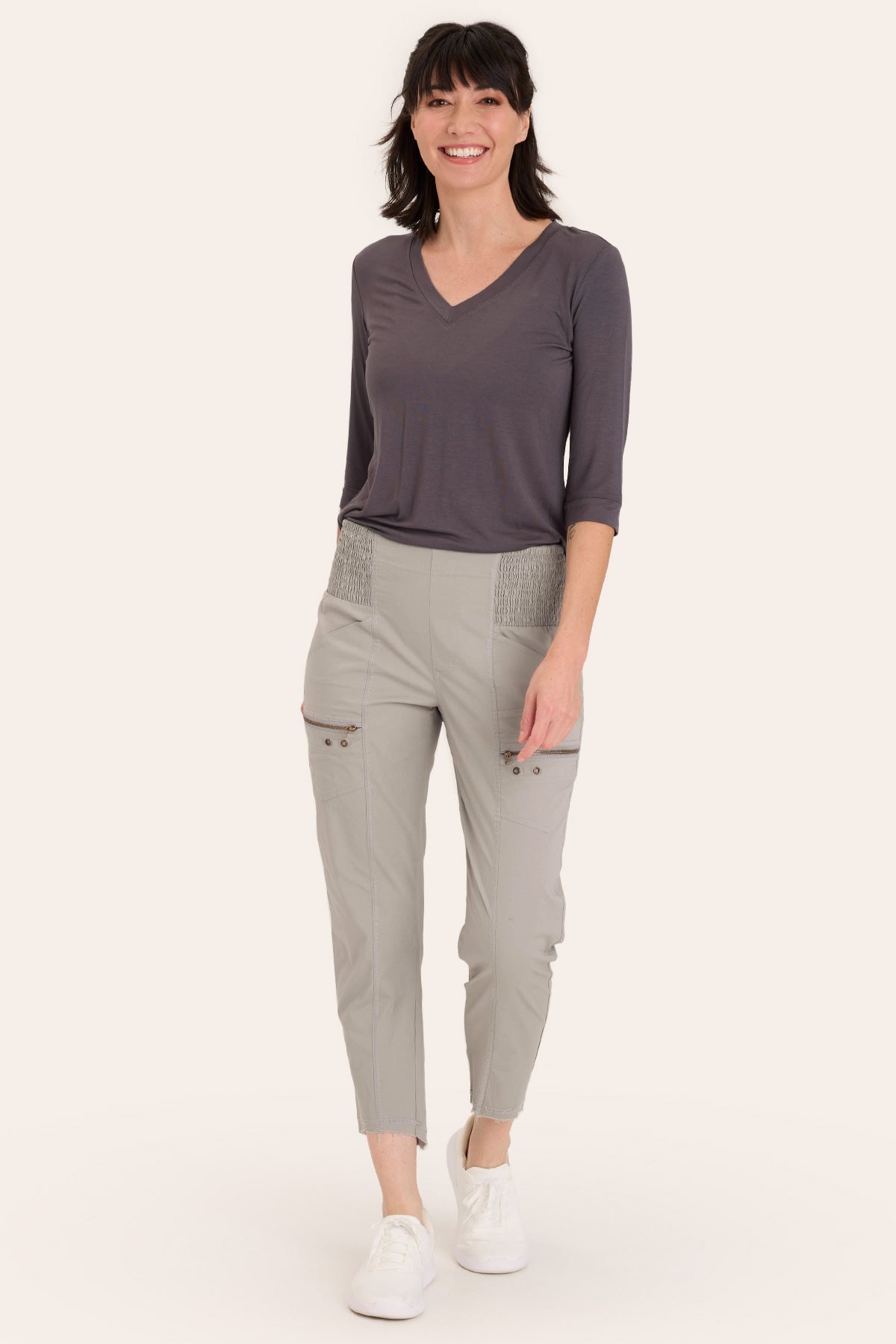 Acker Zipper Slim Pant