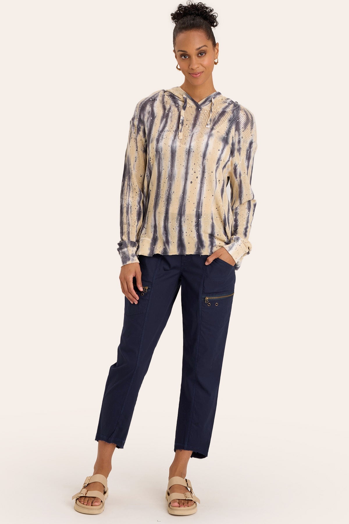 Acker Zipper Slim Pant