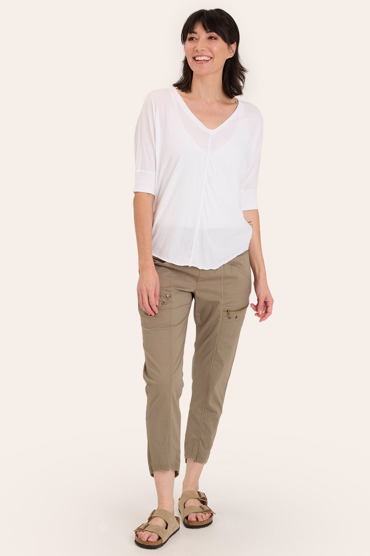 Acker Zipper Slim Pant