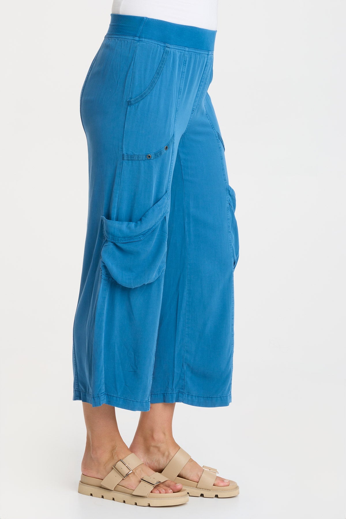 Twill Faulkner Crop