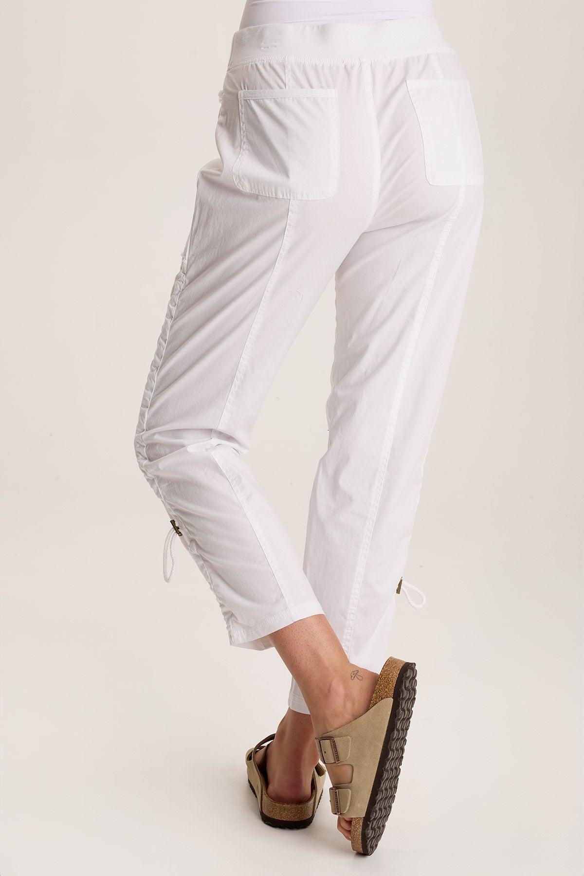 Otish Slim Poplin Crop