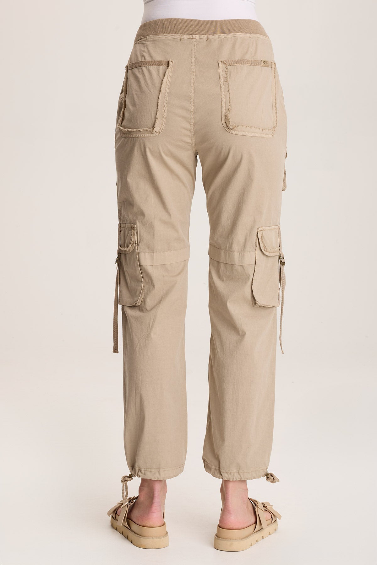 Jillit Poplin Cargo Jogger Crop Pant