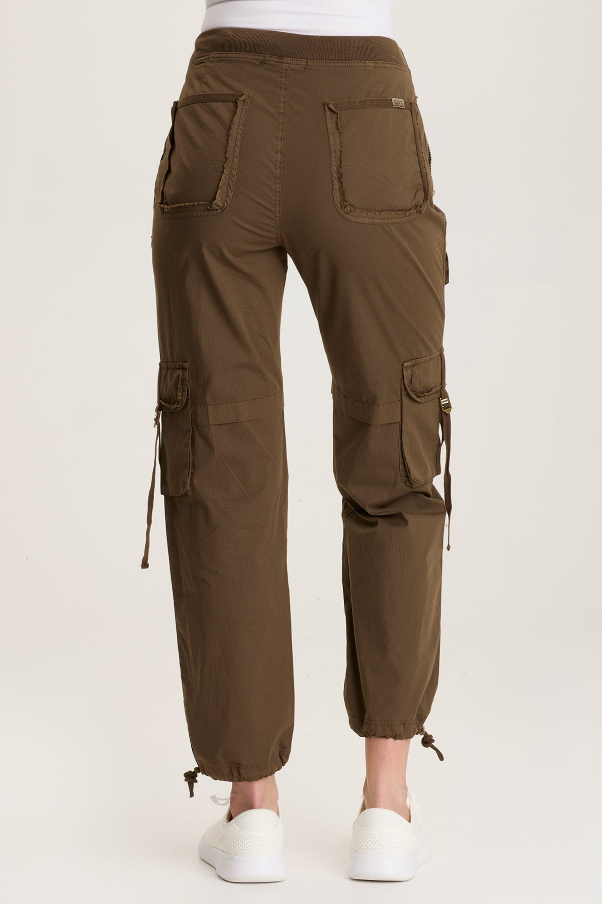 Jillit Poplin Cargo Jogger Crop Pant