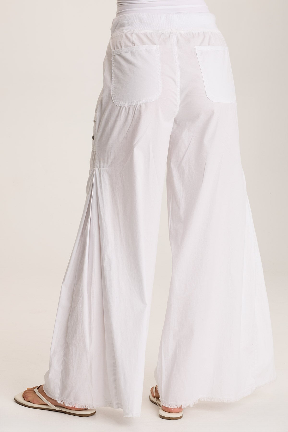 Coline Poplin Wide Leg Pant