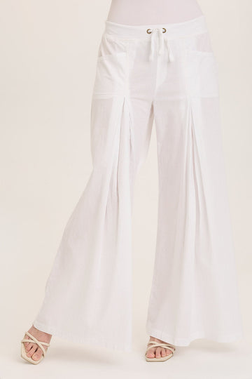 Zorba Linen Ultra Wide Leg Pant