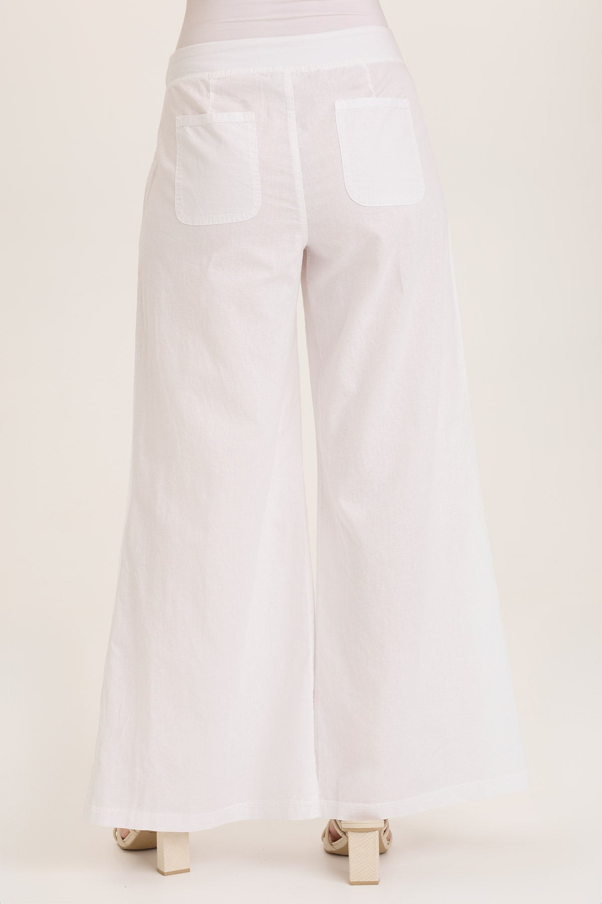 Zorba Linen Ultra Wide Leg Pant