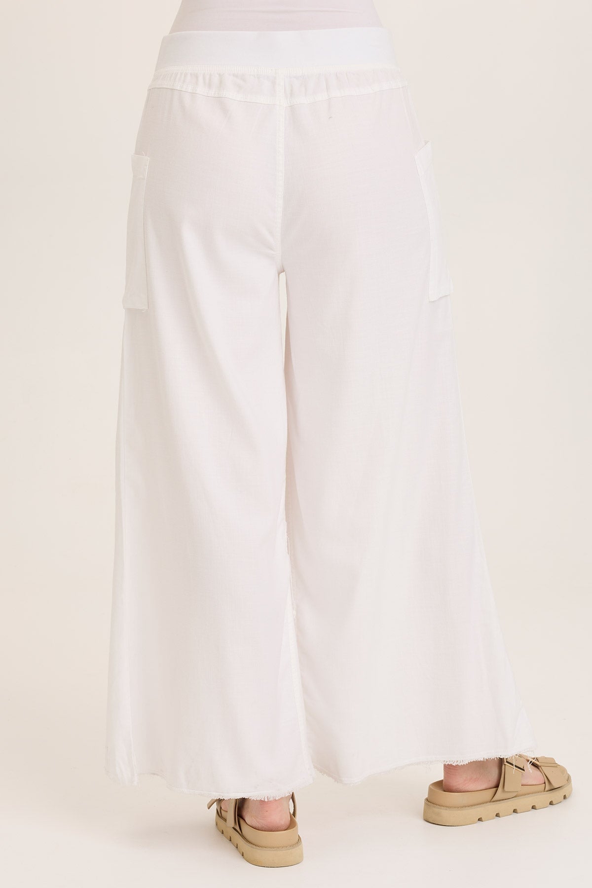 Desoto Ultra-Flare Wide Leg Pocket Trouser