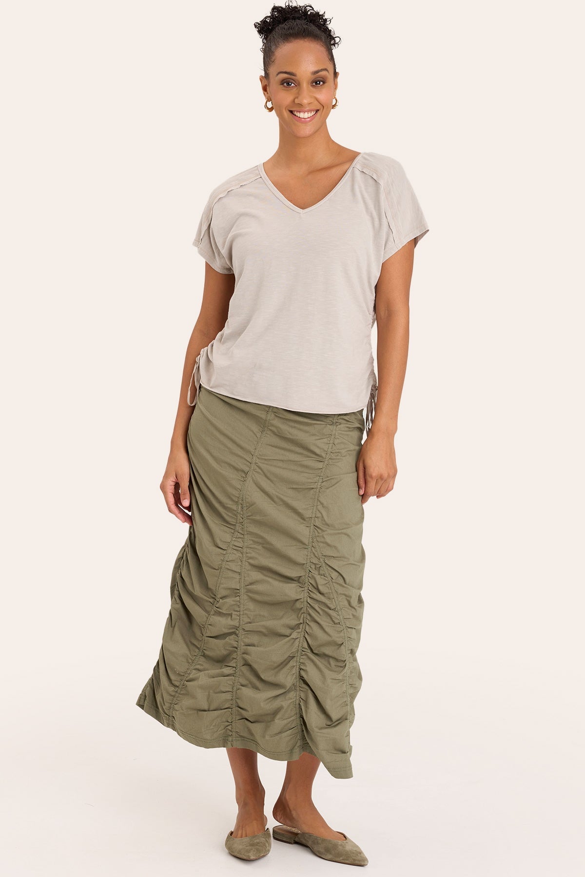 Gored Peasant Skirt