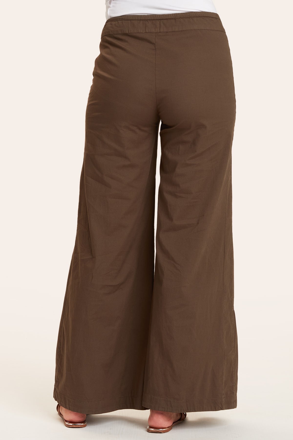Terraced Wide Leg Pant